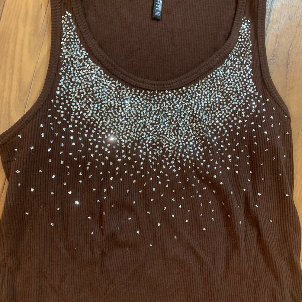 Gorgeous authentic vintage glitter top